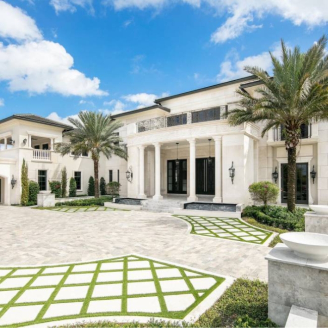 Inside A $23 Million Mega-Mansion Surrounded By A Lake