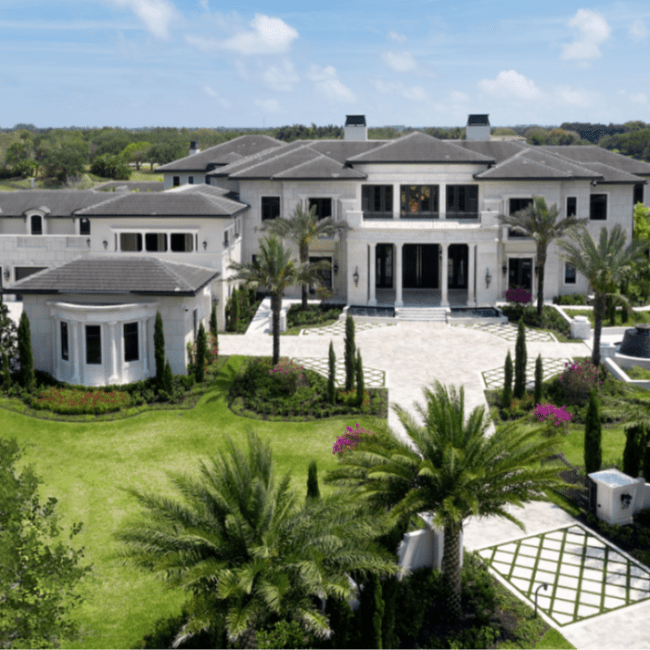 Outrageous Florida Mansion Has 250,000-Gallon Saltwater Pool Inspired By The Wynn Las Vegas