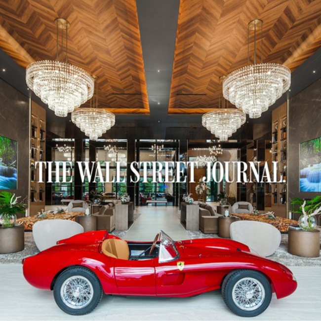 This $55 Million South Florida Mansion Has A Ferrari Testa Rossa Parked in the Living Room