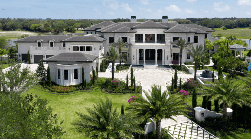 Outrageous Florida Mansion Has 250,000-Gallon Saltwater Pool Inspired By The Wynn Las Vegas