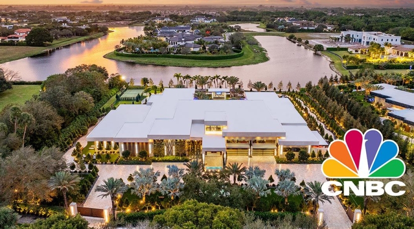 CNBC EXCLUSIVE TOUR | Look inside the Ferrari-inspired mansion that sold for a record-breaking $50.5 million