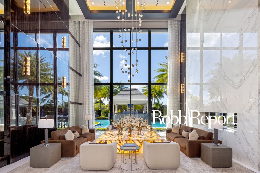 This $45 Million South Florida Estate Has a Secret Cigar Lounge, a Safe Room, and a Massage Suite