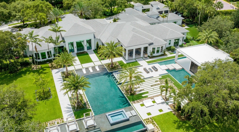 Florida Mansion With a Louis Vuitton Closet That Includes a Handbag Gallery Hits the Market for $55 Million