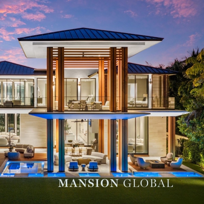 Zen-Influenced Compound in Palm Beach Gardens, Florida, With Two Pools Asks $40 Million