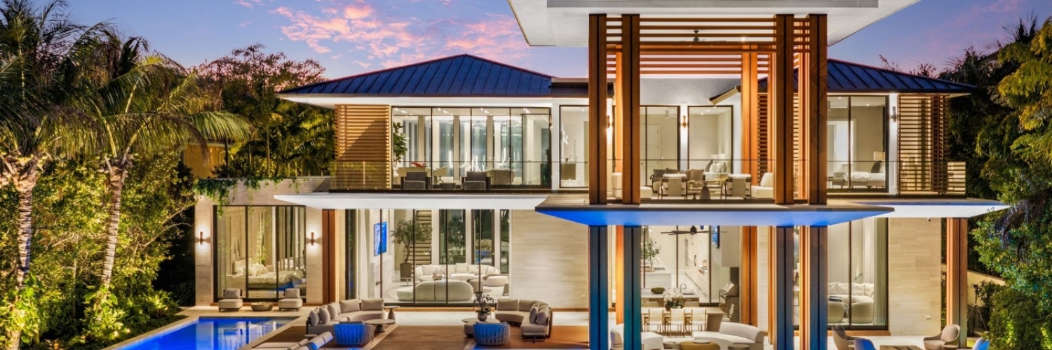 Zen-Influenced Compound in Palm Beach Gardens, Florida, With Two Pools Asks $40 Million