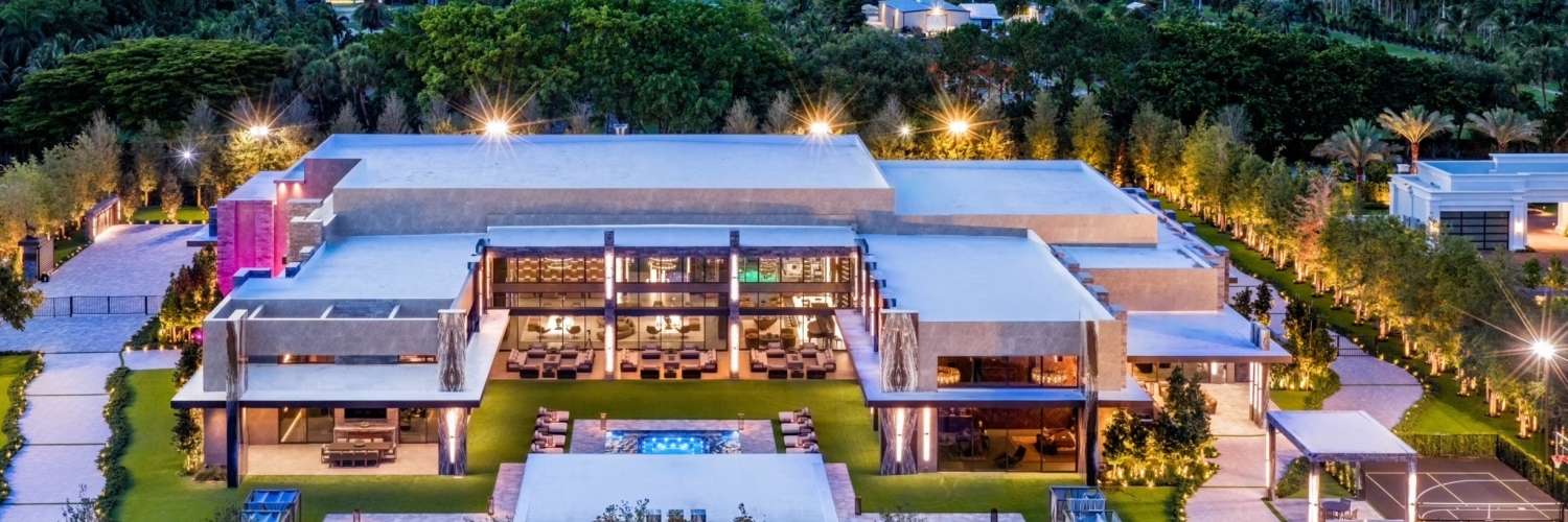 A Florida Developer’s James Bond-Inspired Spec Mansion Lists for $85 Million