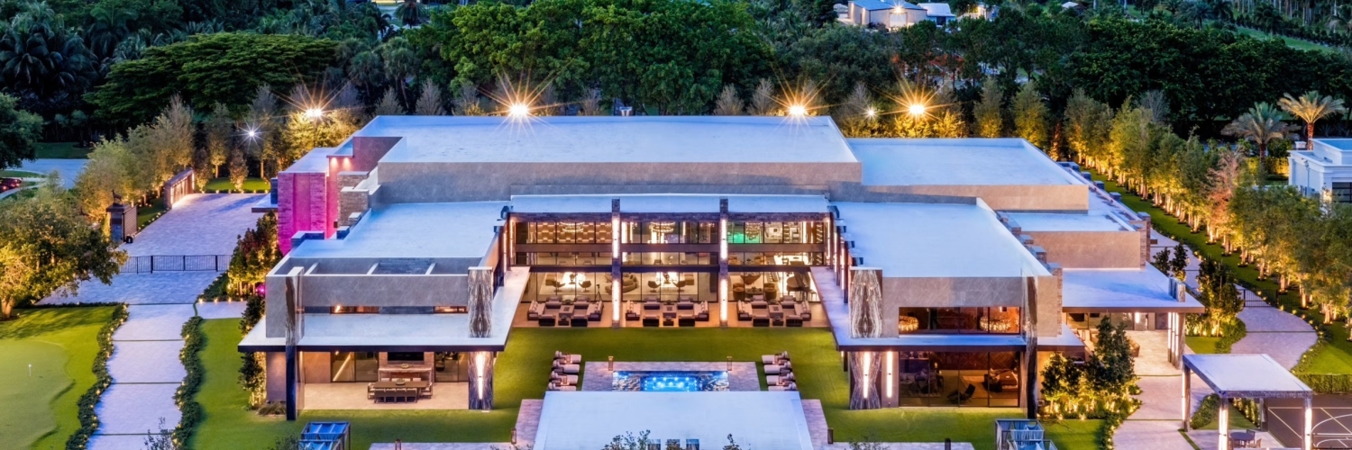 A Florida Developer’s James Bond-Inspired Spec Mansion Lists for $85 Million