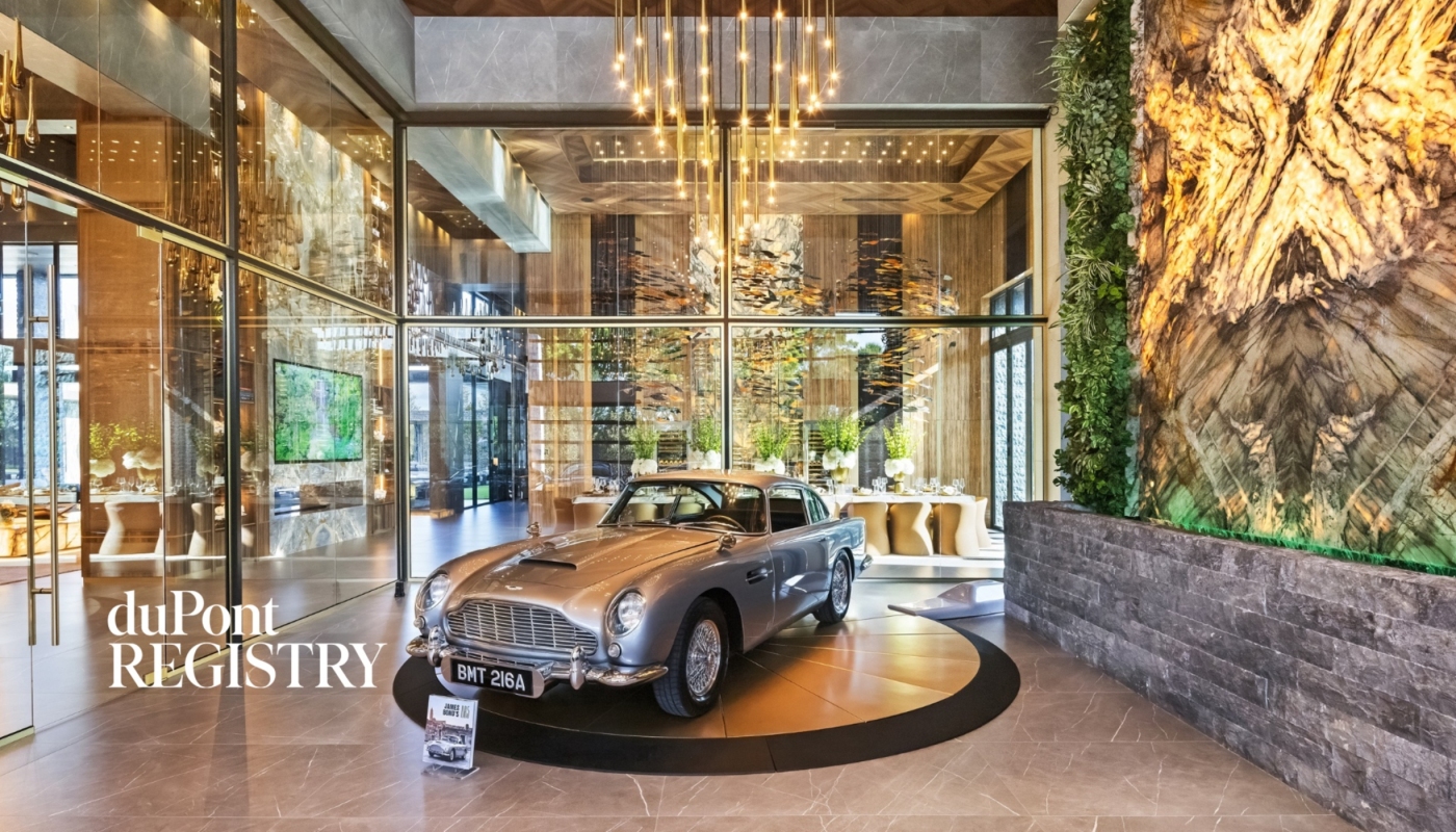 This $85 Million James Bond-Inspired Estate Is a Car Collector's Dream