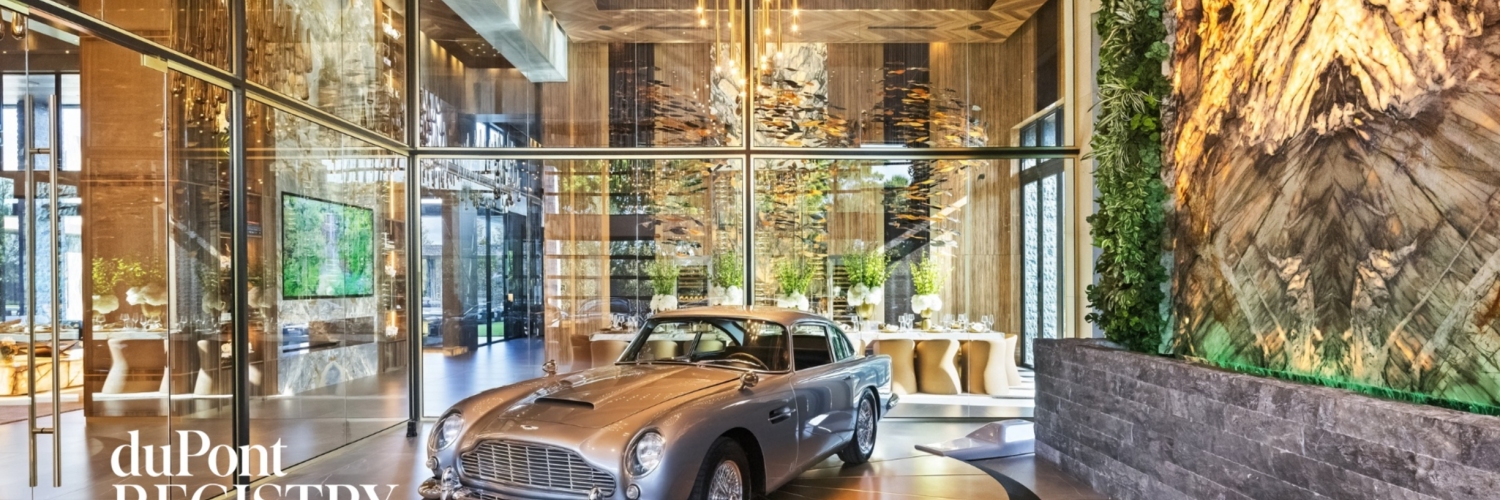 This $85 Million James Bond-Inspired Estate Is a Car Collector's Dream