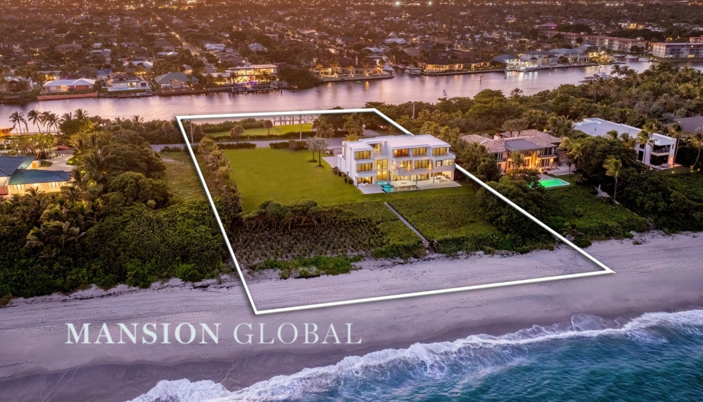 $42M Beachfront Mansion Sells on Florida’s Millionaires’ Mile