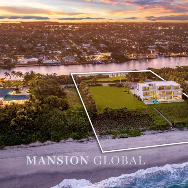 $42M Beachfront Mansion Sells on Florida’s Millionaires’ Mile